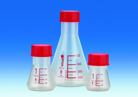 Erlenmeyer lombik, GL45, PMP