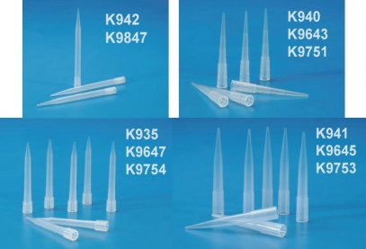 Pipettahegyek mechanikus pipettákhoz